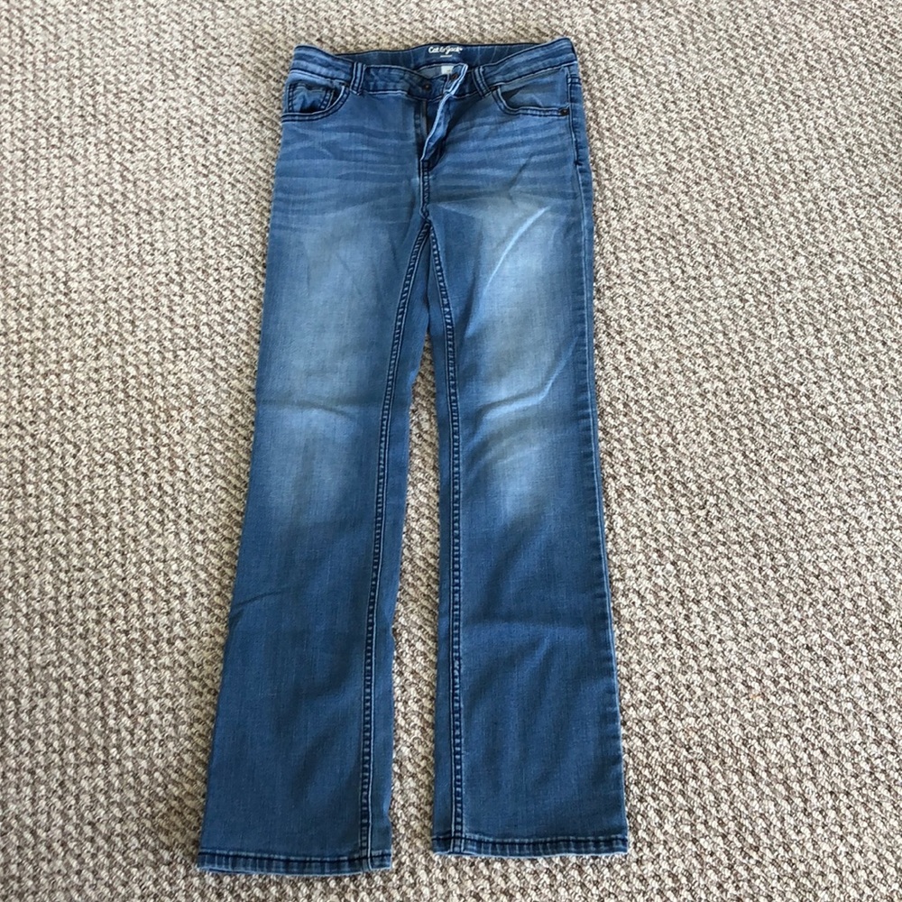 Kids size 14 boot cut jeans